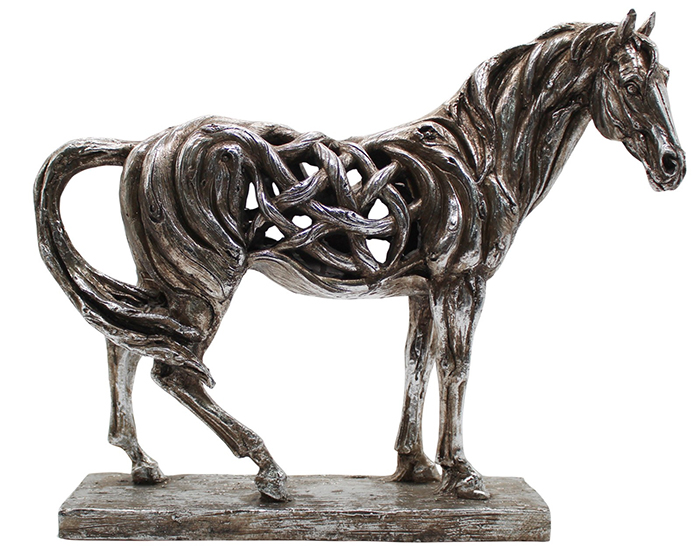 Polystone Standing Hollow Horse